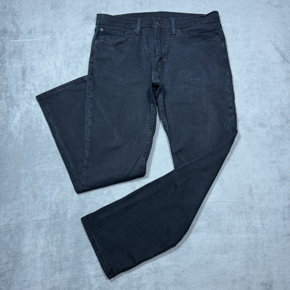 Levis 511 Jeans Mens 34x30 Slim Fit Straight Black Cowboy Rodeo Ranch Denim